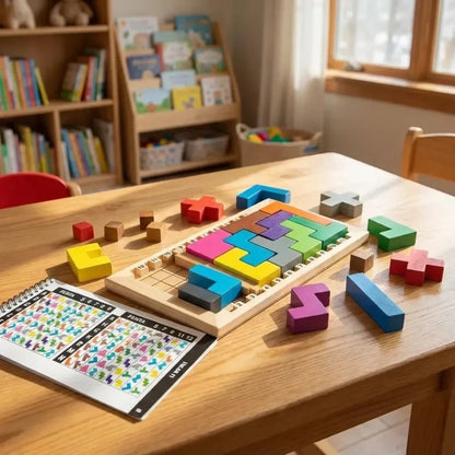 Wooden baby mind game - toys