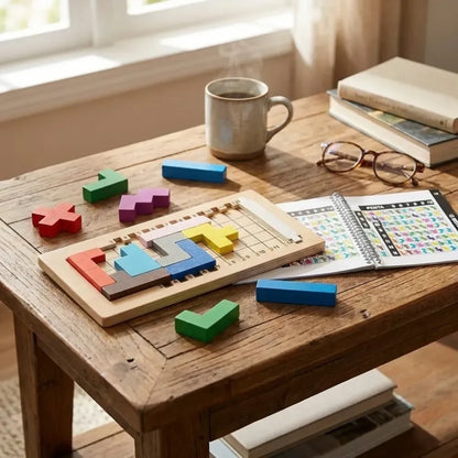 Wooden baby mind game - toys
