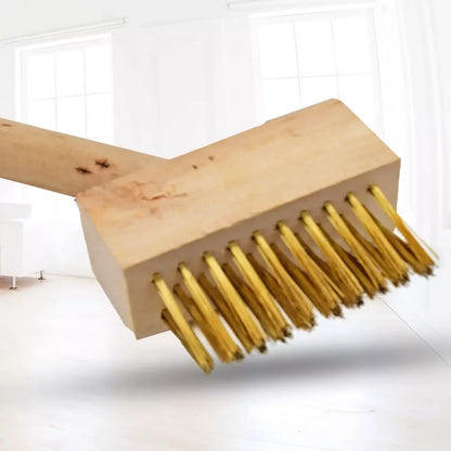 Wooden block paving brush - home improvement