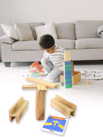 Wooden Brain Puzzle Set