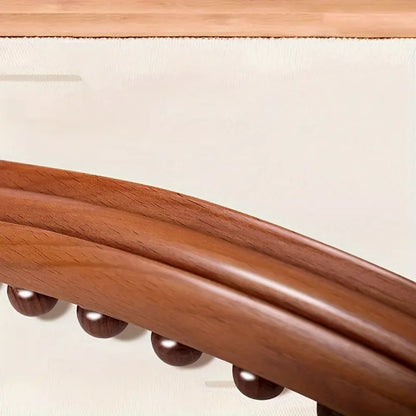 Wooden gua sha massage stick