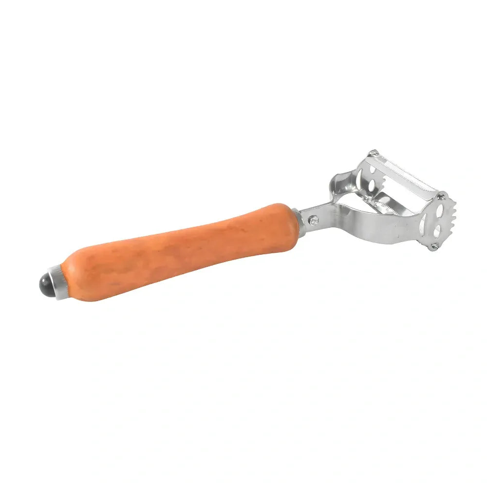 Wooden handle vegetable peeler - home & kitchen