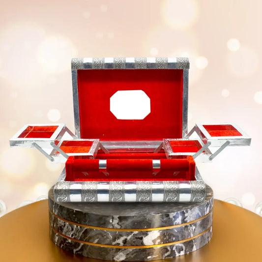 Wooden jewellery box - home & kitchen