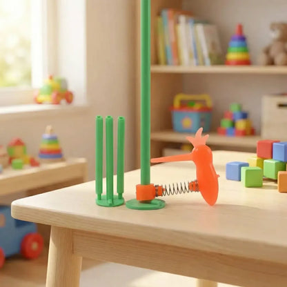 Wooden pecking bird toy - toys
