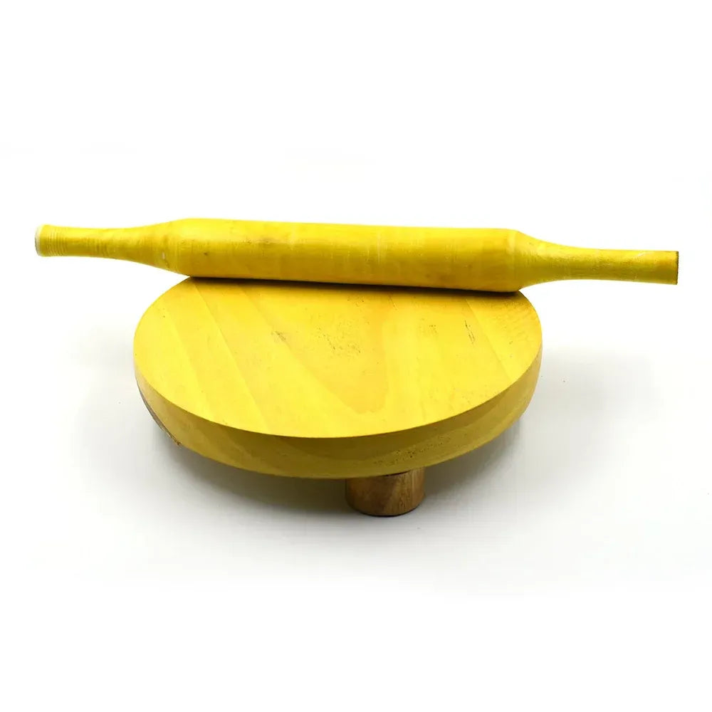 Wooden roti making set - kitchen tool