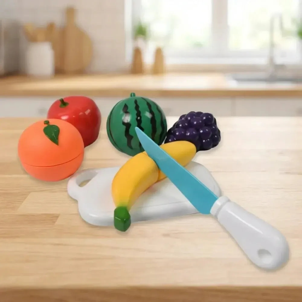 Wooden sliceable fruit set - toys