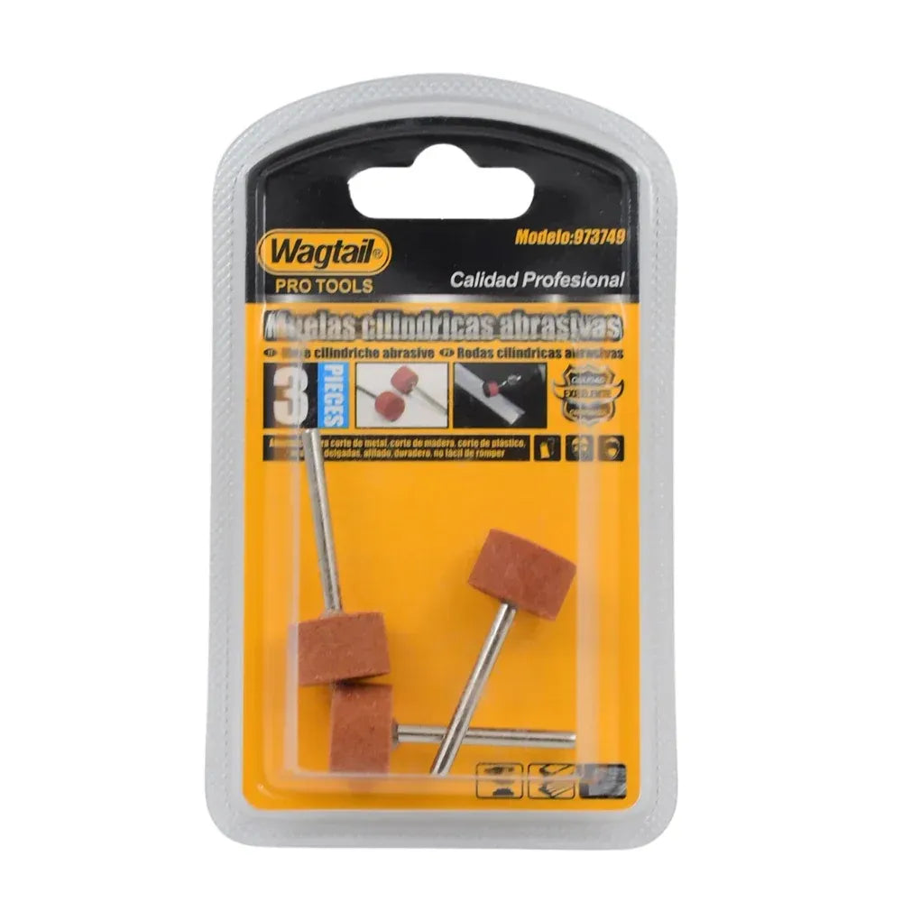 Wool felt polishing wheels