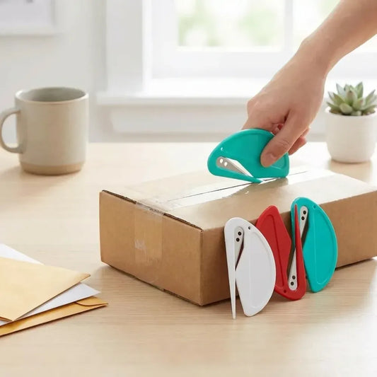 Wrapping paper roll cutter