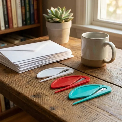 Wrapping paper roll cutter