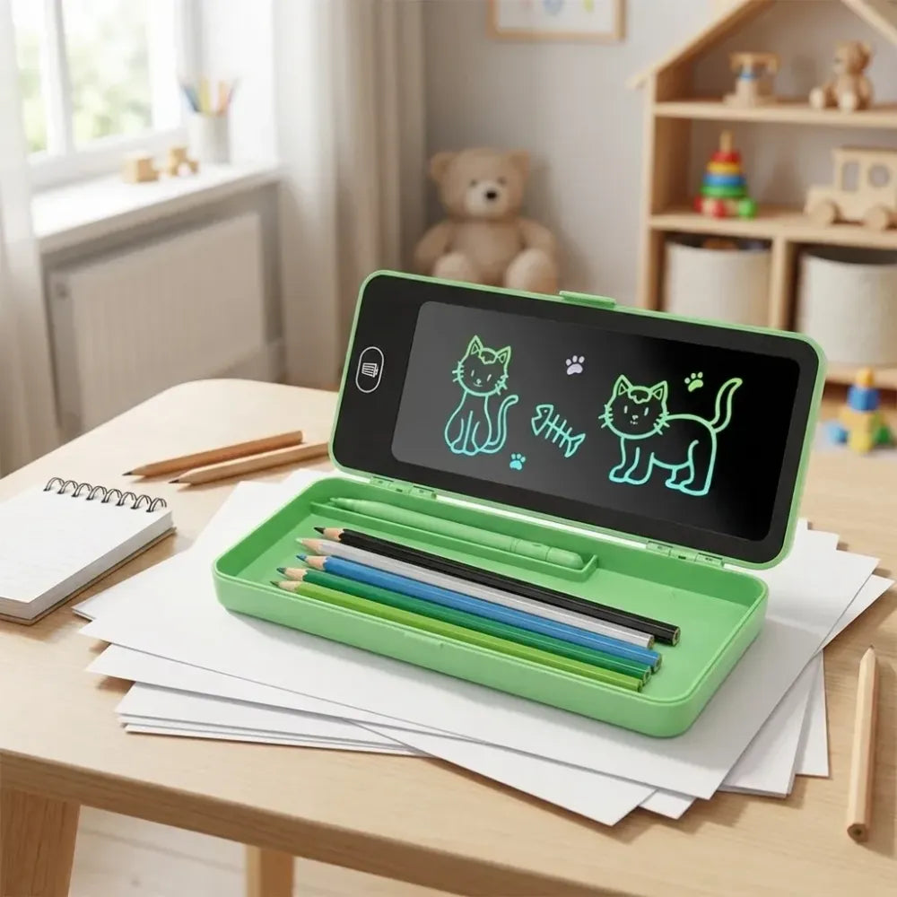 Writing tablet pencil case