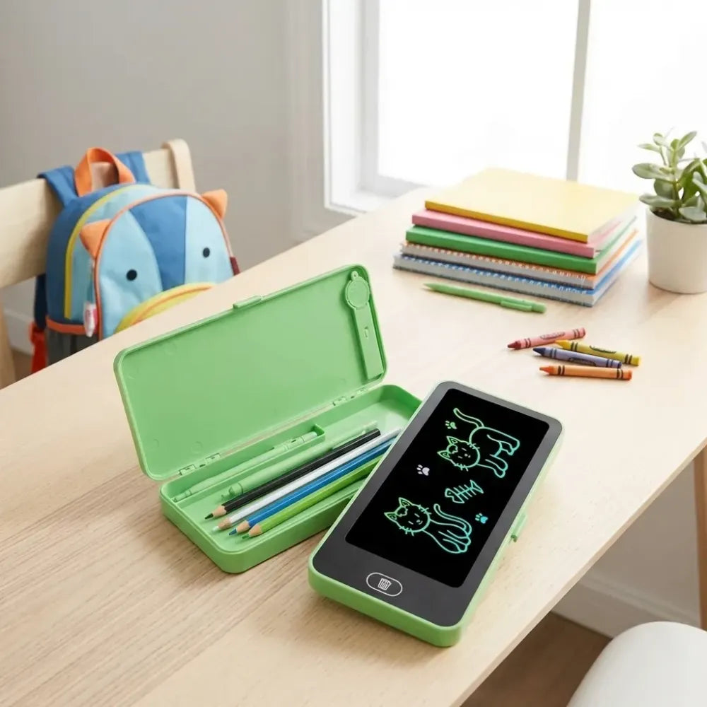 Writing tablet pencil case