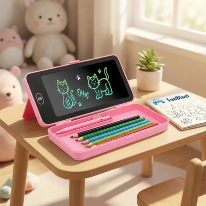 Writing tablet pencil case