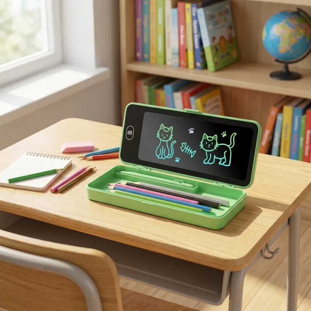 Writing tablet pencil case