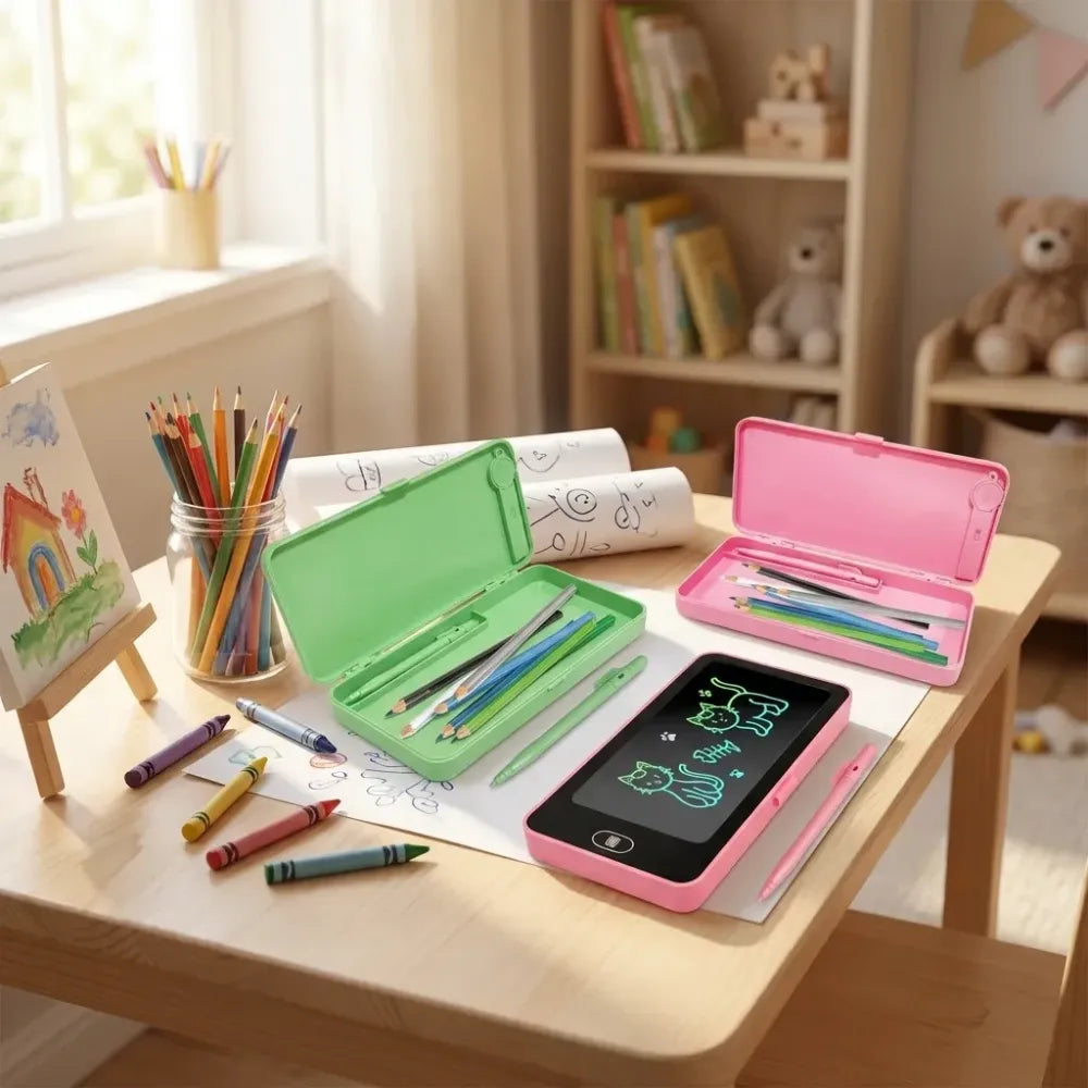 Writing tablet pencil case