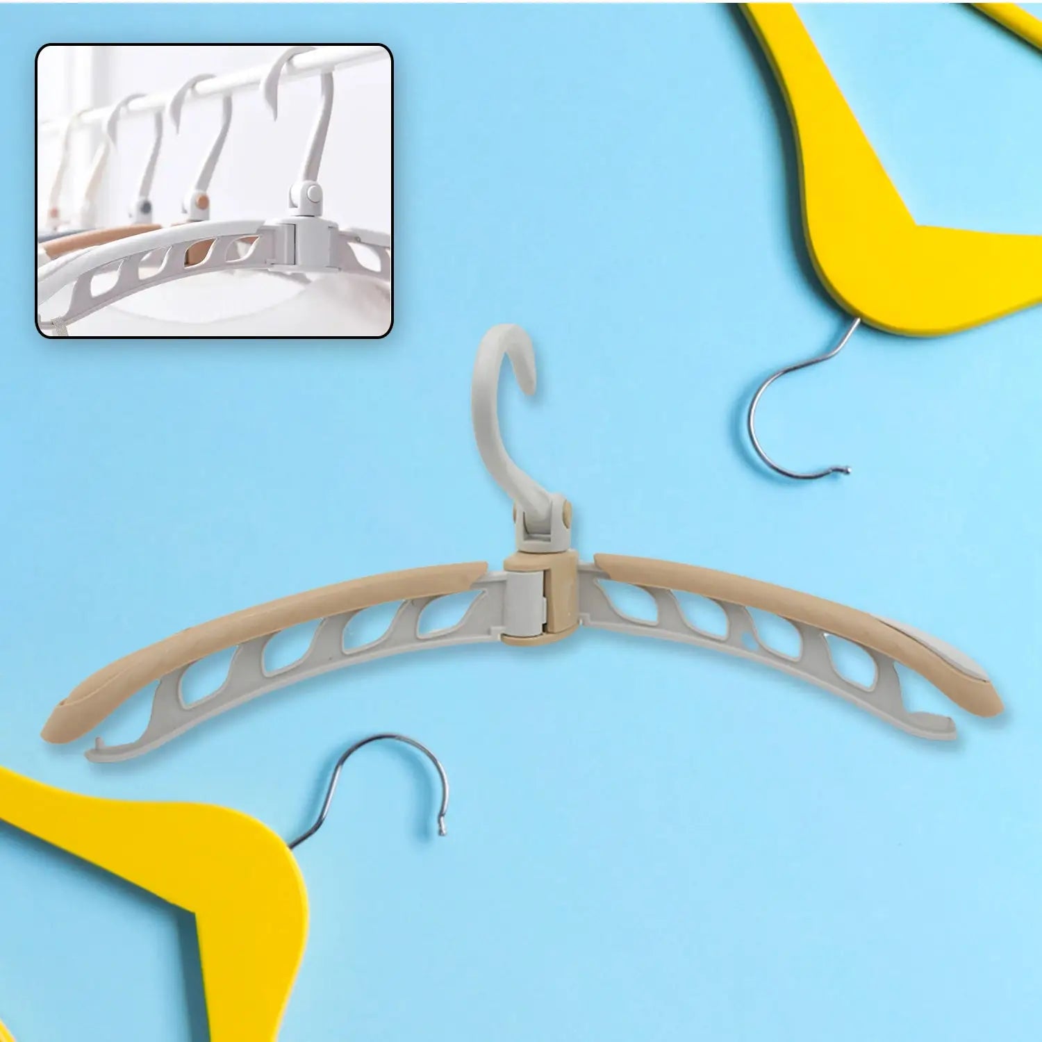 360° foldable clothes hanger