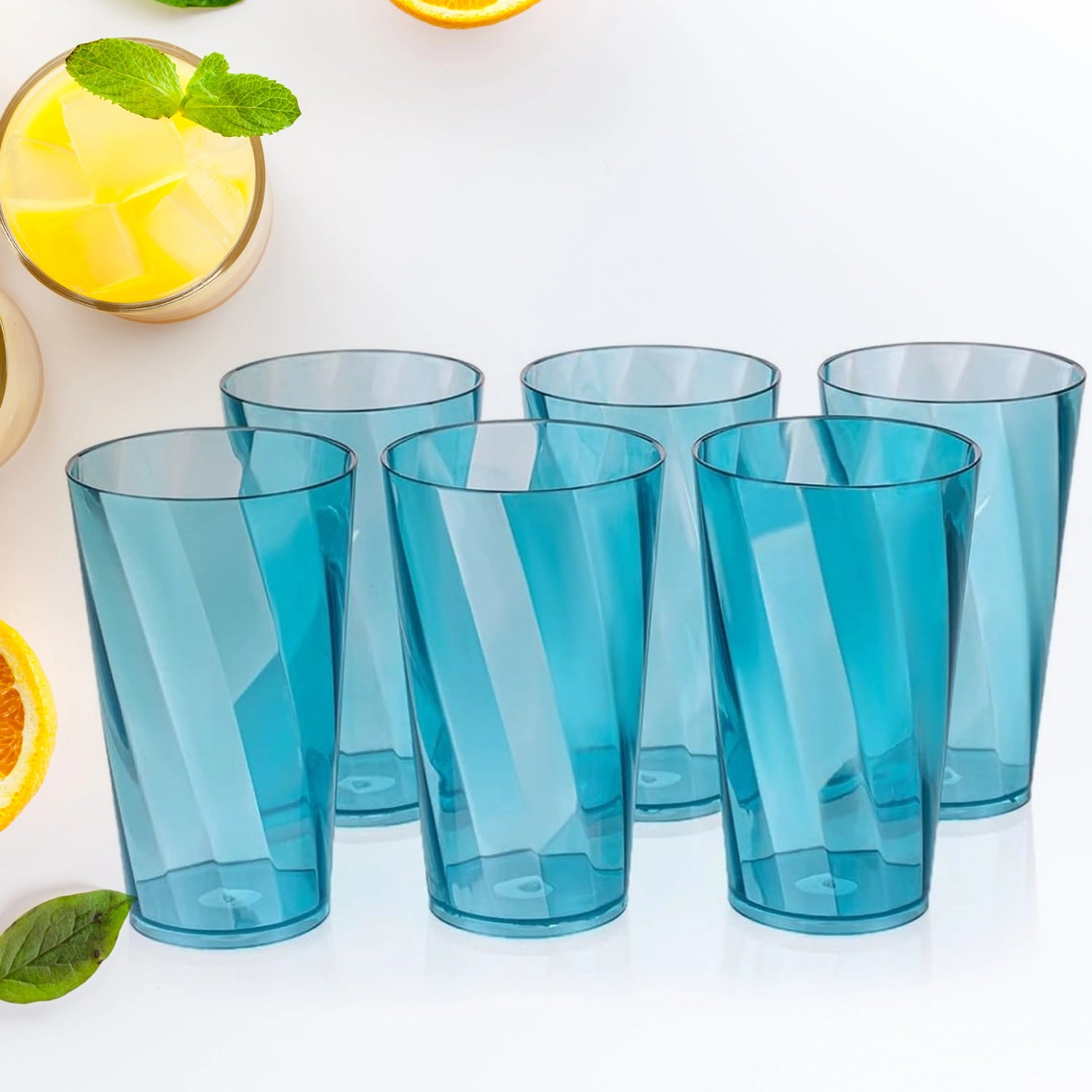 Stylish juice glass set