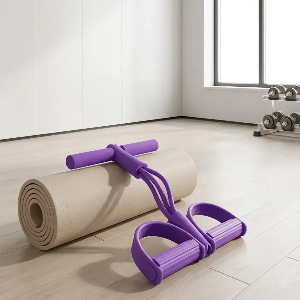 Yoga pedal puller resistance band fitness equipment