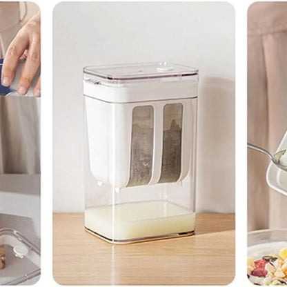 Yogurt maker filter strainer curd