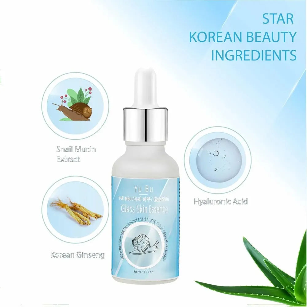 Yu bu glass skin essence 30ml (pack of 2)