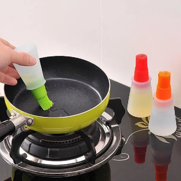 Silicone basting brush set