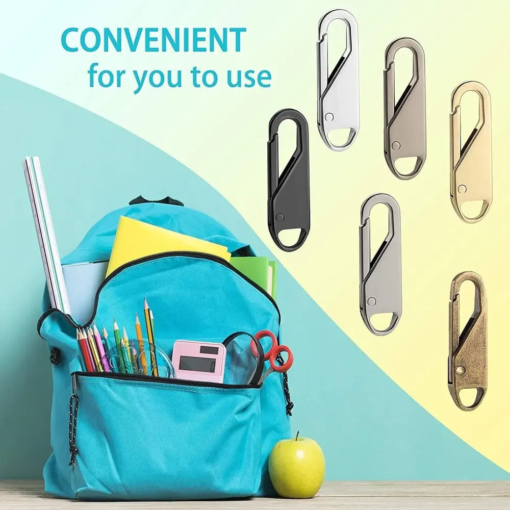 Zipper pull replacements – pack of 10