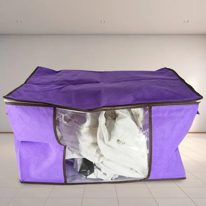 Zippered clothing storage bag - home improvement