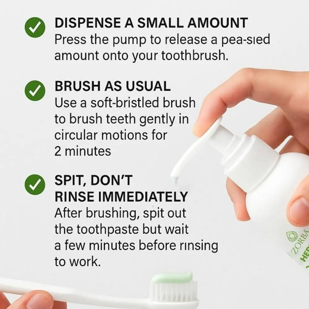 Zorba herbal toothpaste 5 in 1 (100gm) (pack of 2)