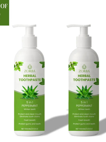 Zorba Herbal Toothpaste 5 in 1 (100gm) (Pack of 2)