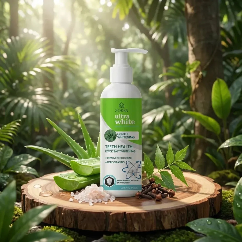 Zorba saltwhite liquid toothpaste