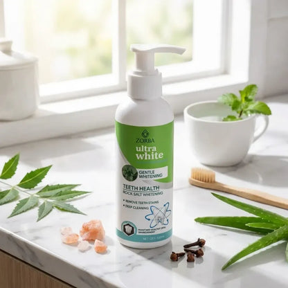 Zorba saltwhite liquid toothpaste