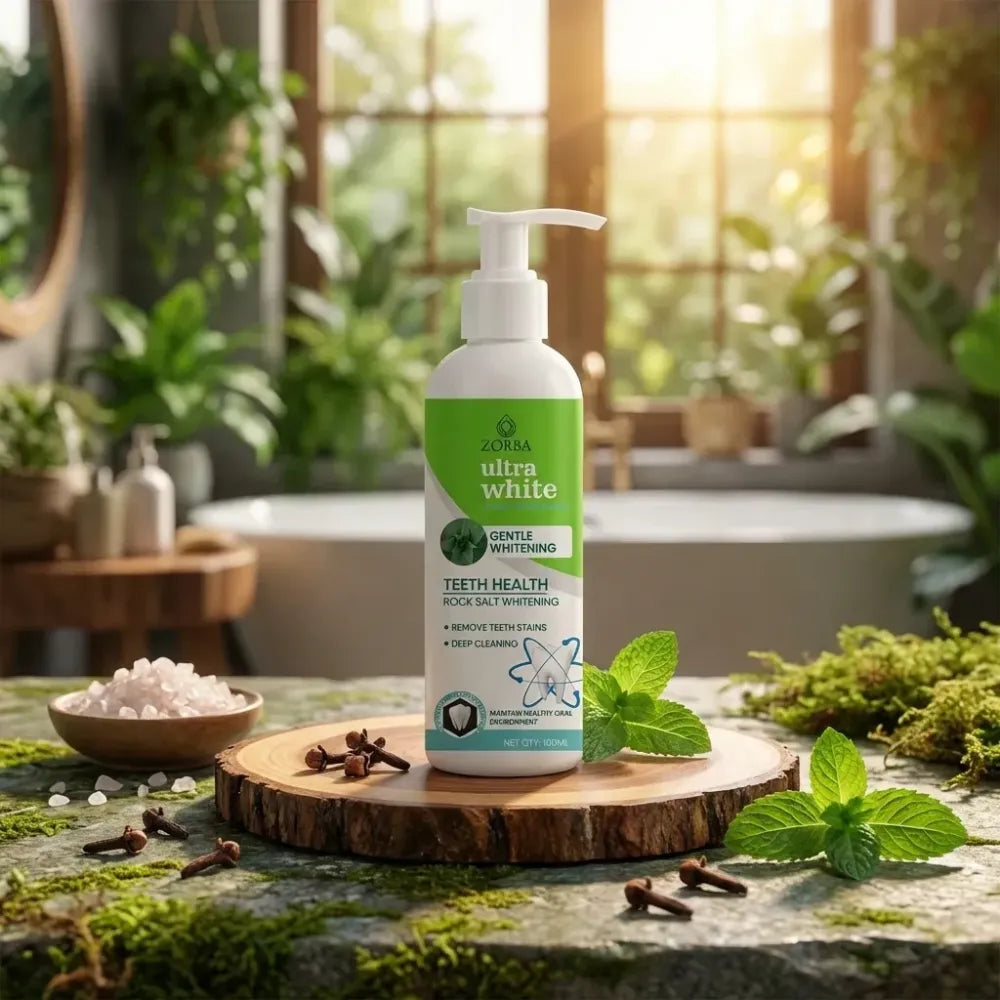 Zorba saltwhite liquid toothpaste