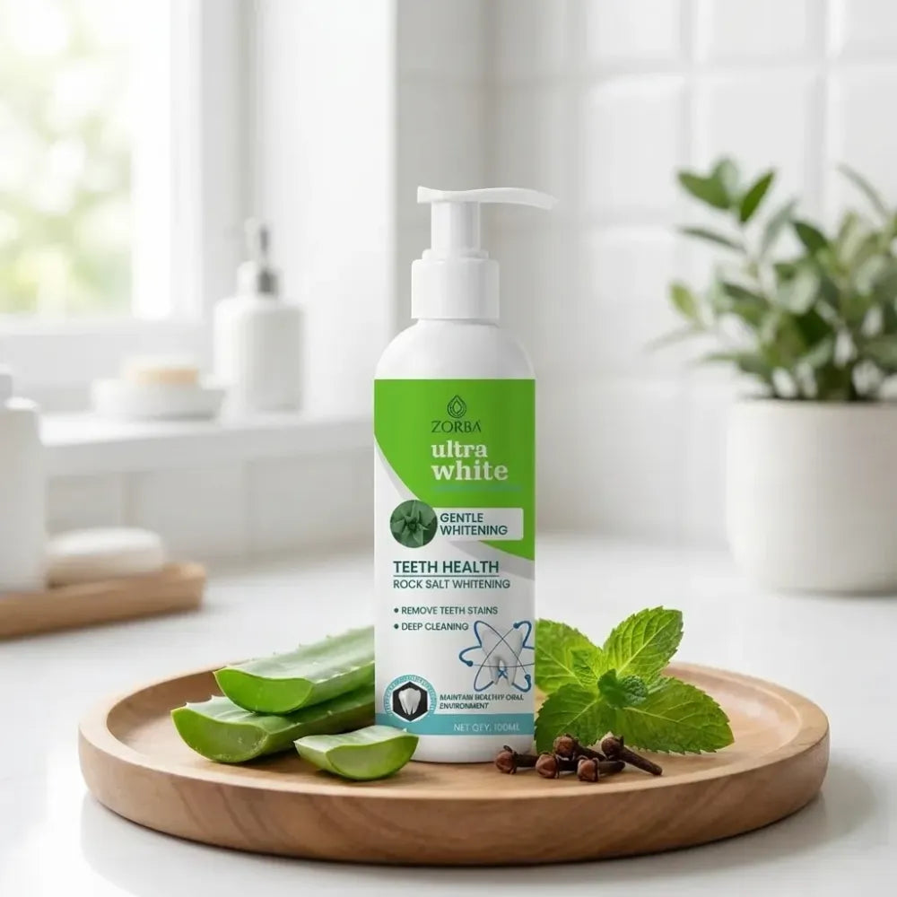 Zorba saltwhite liquid toothpaste