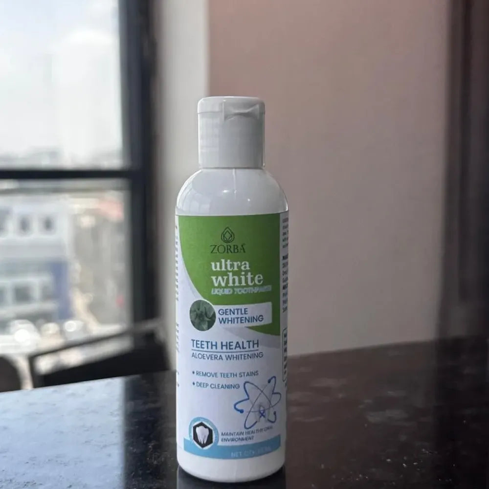 Zorba saltwhite liquid toothpaste