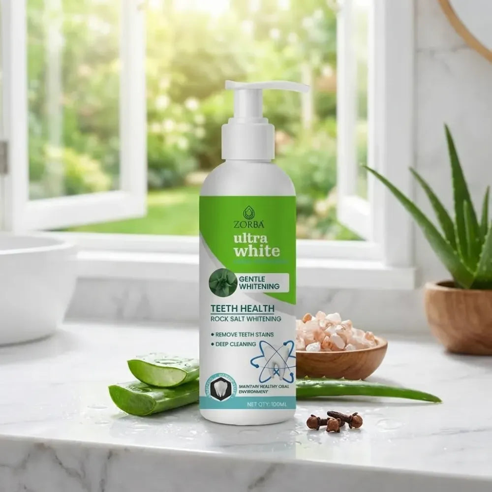 Zorba saltwhite liquid toothpaste