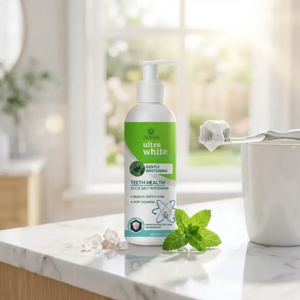 Zorba saltwhite liquid toothpaste