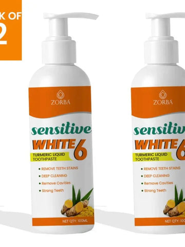 Zorba White 6 Toothpaste
