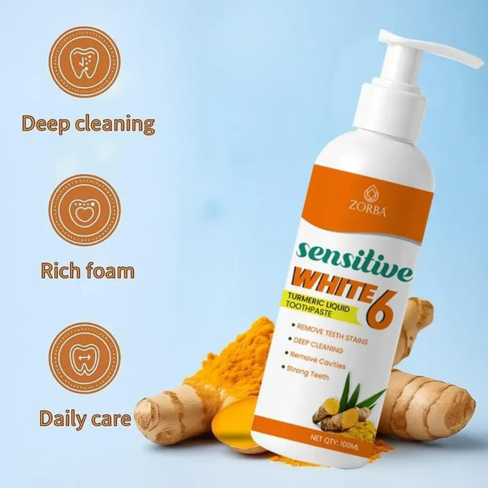 Zorba white 6 toothpaste
