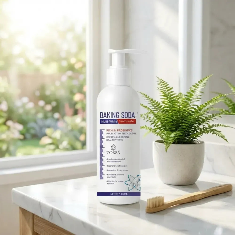 Zorba white+ probiotic toothpaste
