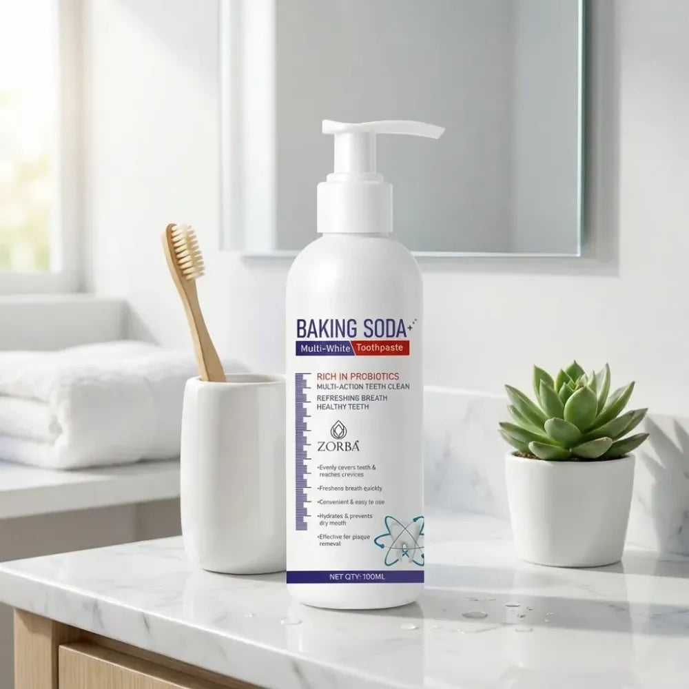 Zorba white+ probiotic toothpaste