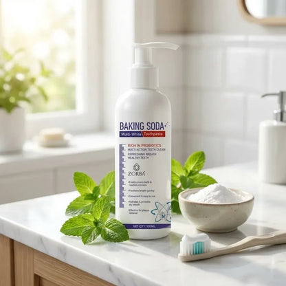 Zorba white+ probiotic toothpaste