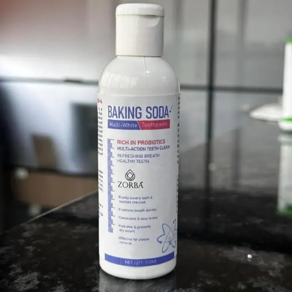 Zorba white + probiotic toothpaste