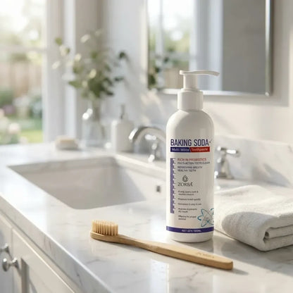 Zorba white+ probiotic toothpaste