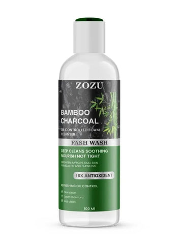 ZOZU Charcoal Face Wash – Pack of 2