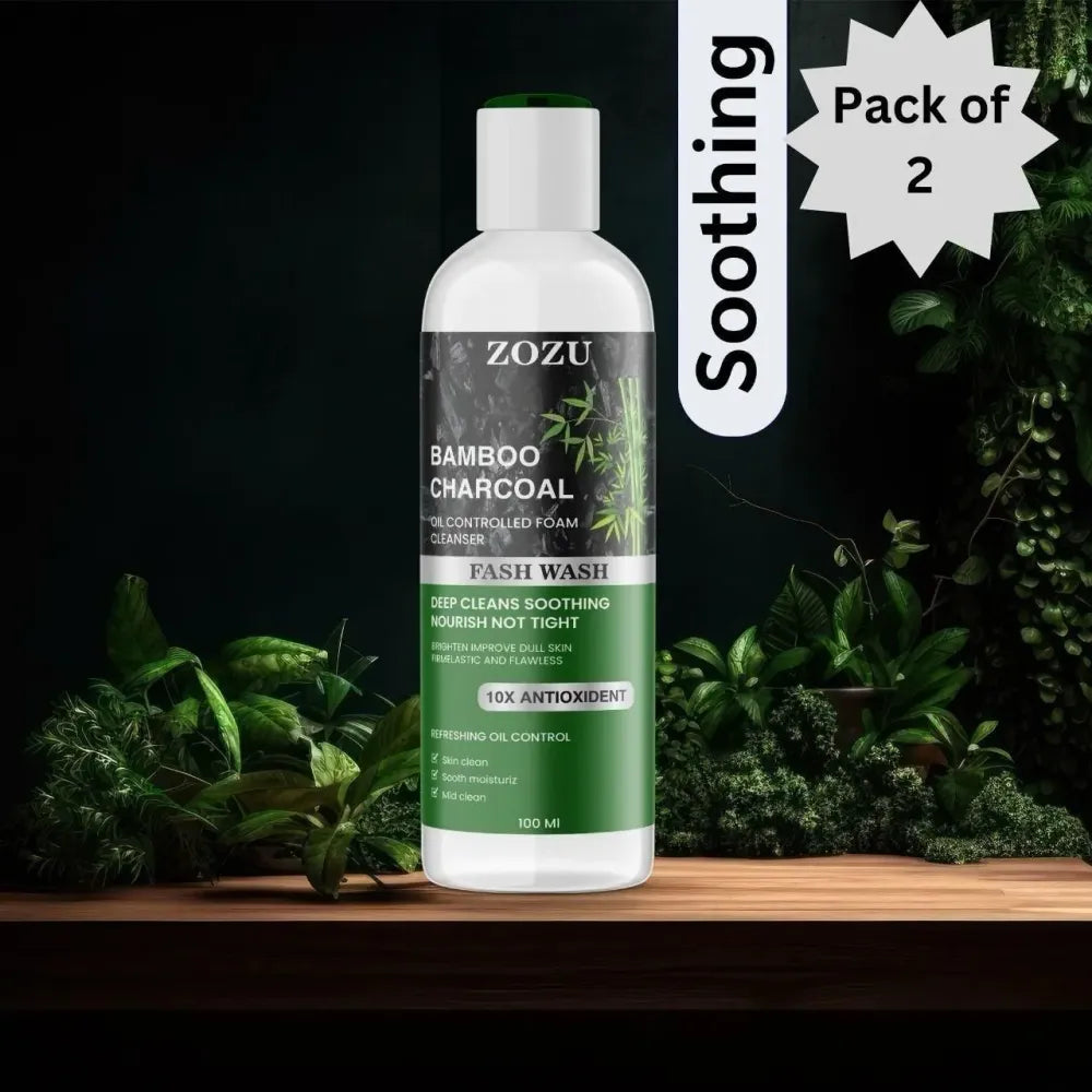 Zozu charcoal face wash – pack of 2