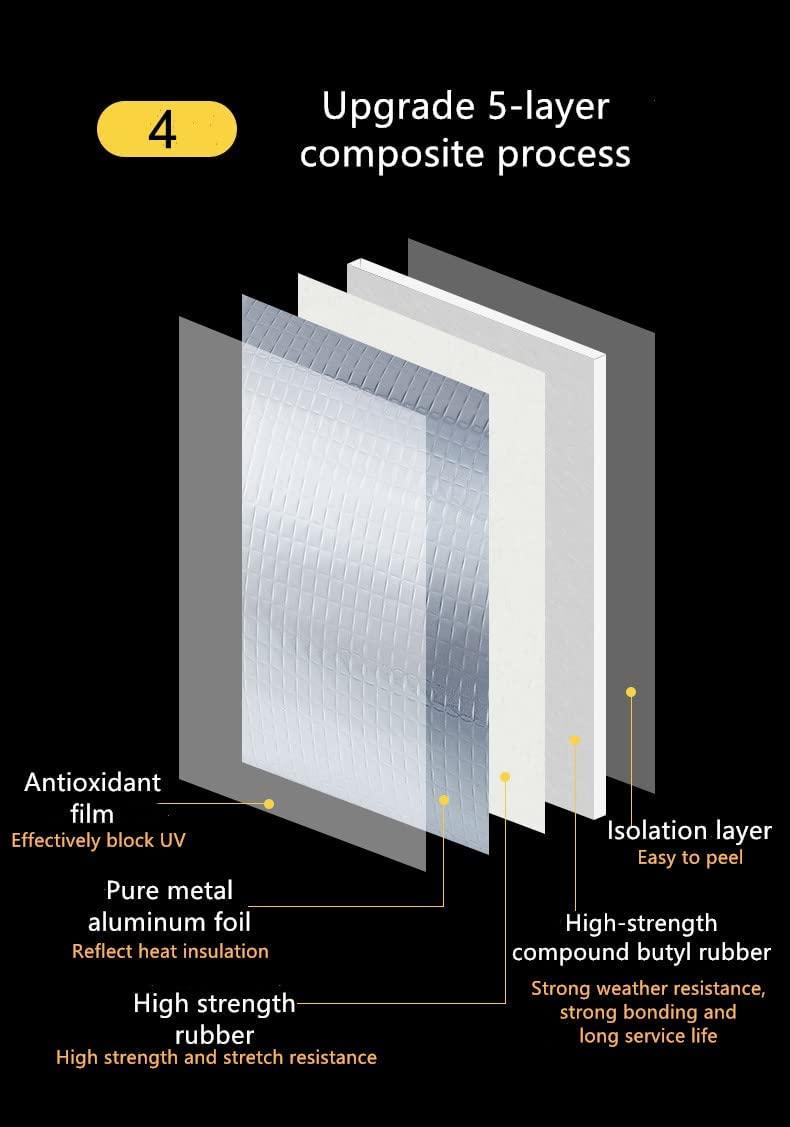 Aluminium Waterproof Foil Tape