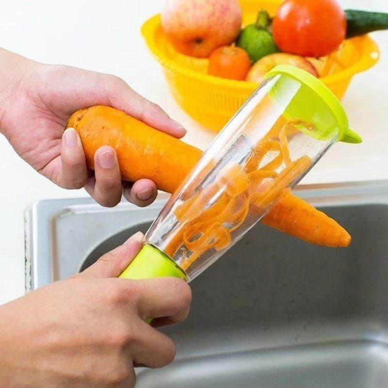 Multifunction Kitchen Peeler with Storage Container